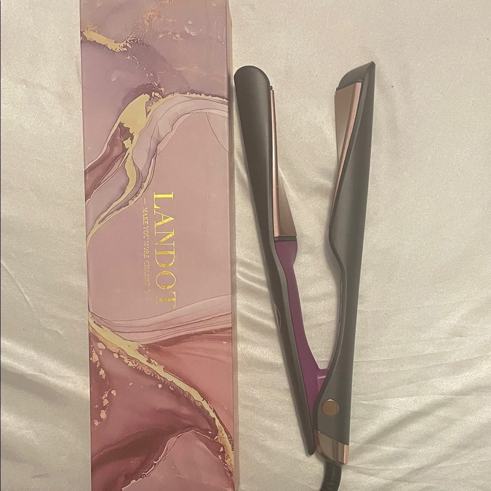 Lange Hair Straightener - Gray and Purple